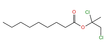 1,3-Dichloroisopropyl nonanoate